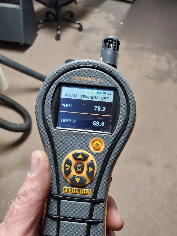 Moisture meter humidity assessment for Mold Remediation & Removal in Vernon